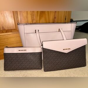 Michael Kors Maisie Large 3in1 Tote Bag Set